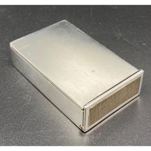 Pyrogenic Box In Russian Sterling Silver Circa 1930