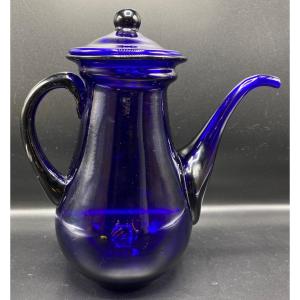 19th Century Sèvres Blown Crystal Jug