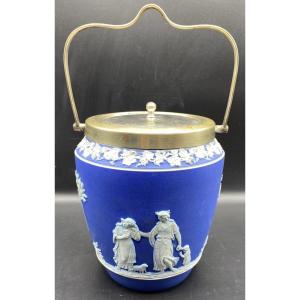 Wedgwood Stoneware And Biscuit Biscuit Bucket Circa 1930