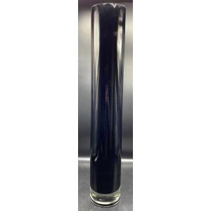 Very Large Murano Three-layer Glass Roller Vase Circa 1960/70