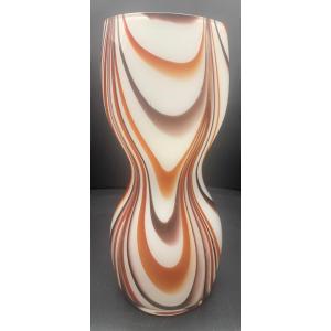 Multiple Layers Blown Glass Vase From The 1960s By Carlos Moretti