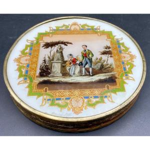 Large Box Of Delights With One Fixed Under Glass Circa 1930/40 French