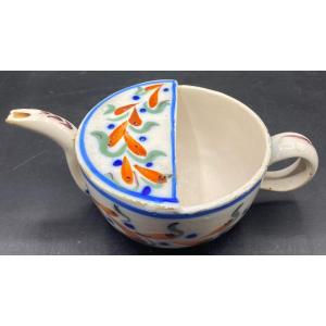 Sick Duck In Painted Enameled Earthenware From The 18th Century From The South-west Auvillars