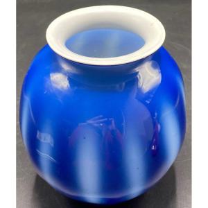 Murano Three Layer Ball Vase Circa 1930/40