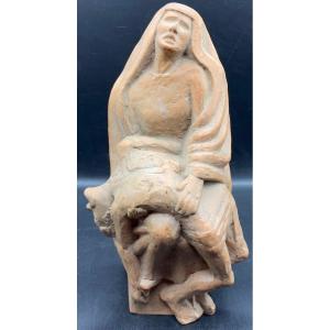 1920s Hand-shaped Terracotta By Michel Lacoste