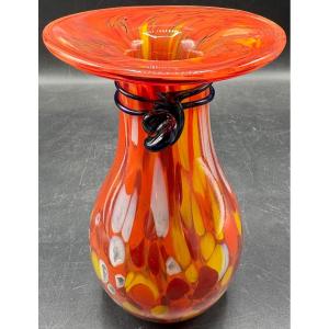 1950s/60s Murano Multi-layer Crystal Vase