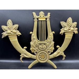 18th Century French Gilt-bronze Decoration...