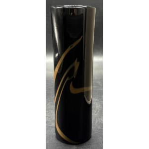 1950s/60s Multi-layered Glass Vase By Maure Vieux