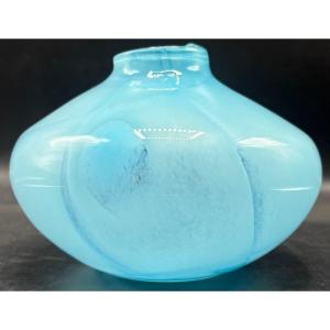 Multi-layer Blown Glass Vase From The 1950s European