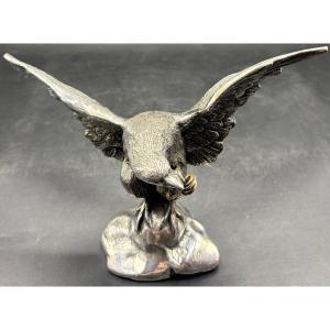 Silver-plated Metal Watch Holder From The 1920s/30s, French