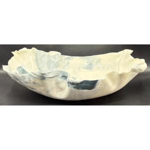 Enameled Porcelain Bowl From The 1980s By
