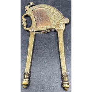 Bronze And Steel Cigar Or Other Cutter From The 1880s Abroad