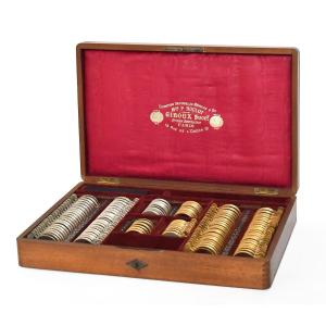Ophthalmologist's Box Maison P Roulot, Giroux, 19th Century 