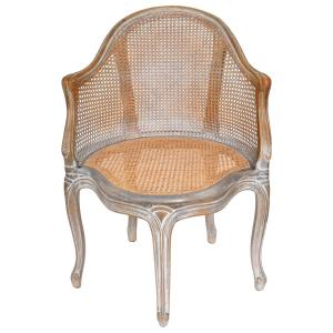 Louis XV Style Office Chair Known As Couillard