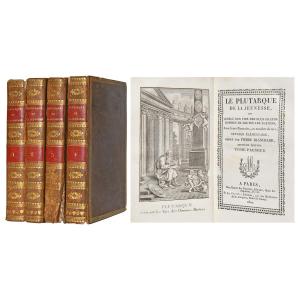 Pierre Blanchard "the Plutarch Of Youth" Paris, Chez Belin Le Prieur, 1822 
