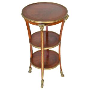 Pedestal Table Decorated With Rams' Heads