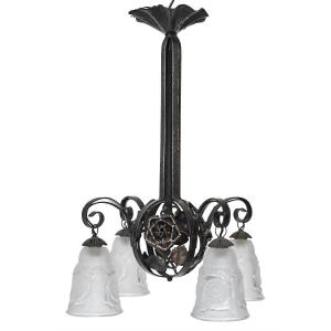 Art Deco Style Chandelier 
