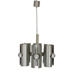 Polish Space Age Hanging Lamp From The 1970s