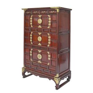 Cabinet With Korean Tansu Support Height