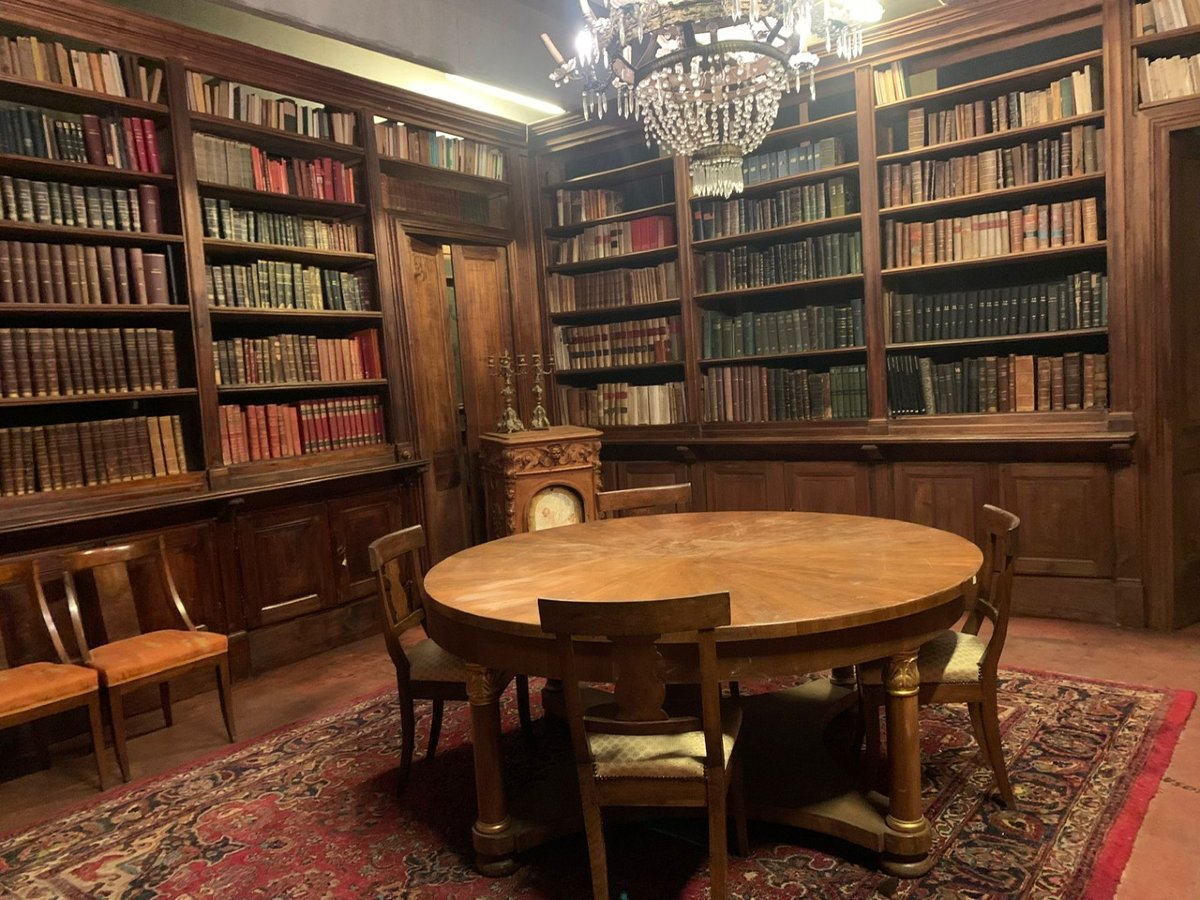 Biblioteca su quattro lati, epoca '600, provenienza Piemonte-photo-5