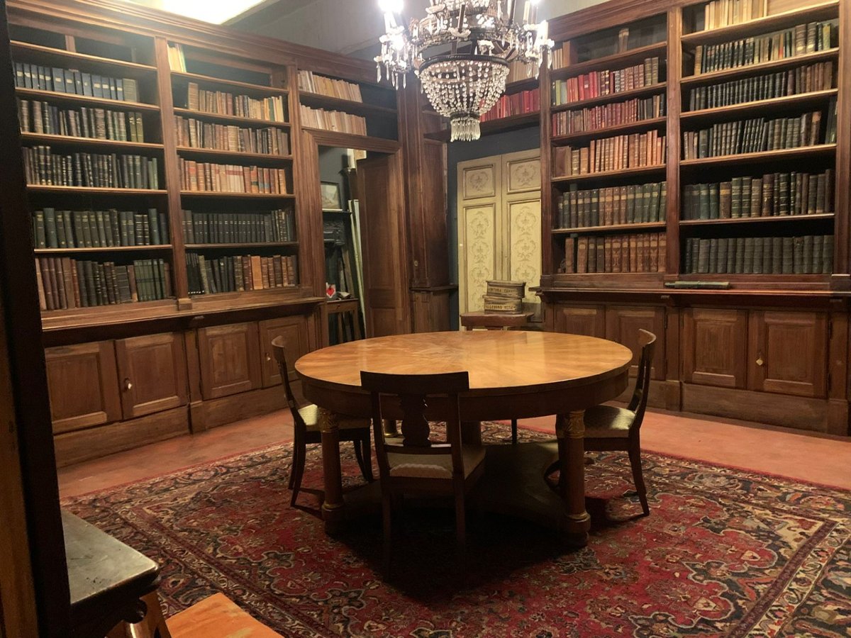 Biblioteca su quattro lati, epoca '600, provenienza Piemonte-photo-6