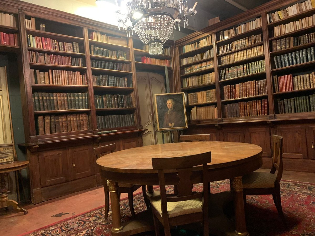Biblioteca su quattro lati, epoca '600, provenienza Piemonte-photo-7