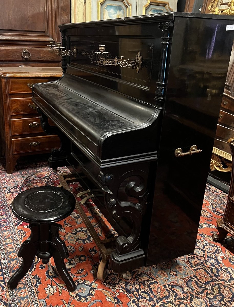 Pianoforte C. Otto Berlin, epoca '800-photo-4