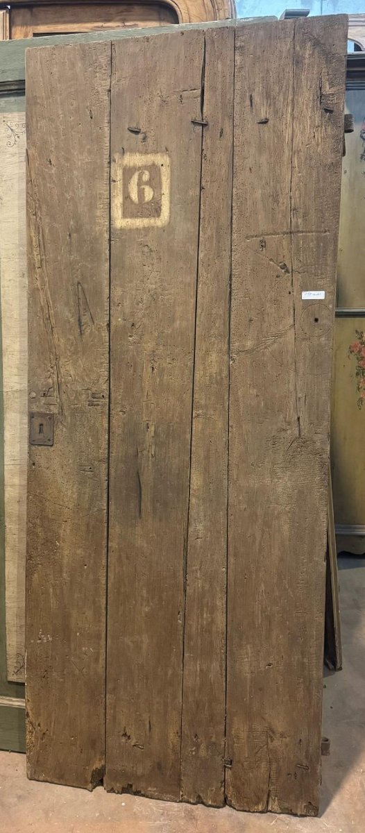 N. 10 porte simili in legno, epoca '800, Misure diverse: circa cm 70/90 x H 195/200-photo-2