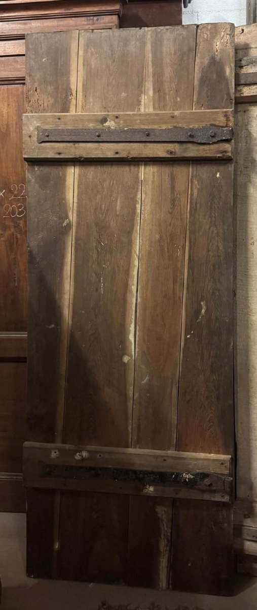 N. 10 porte simili in legno, epoca '800, Misure diverse: circa cm 70/90 x H 195/200-photo-4