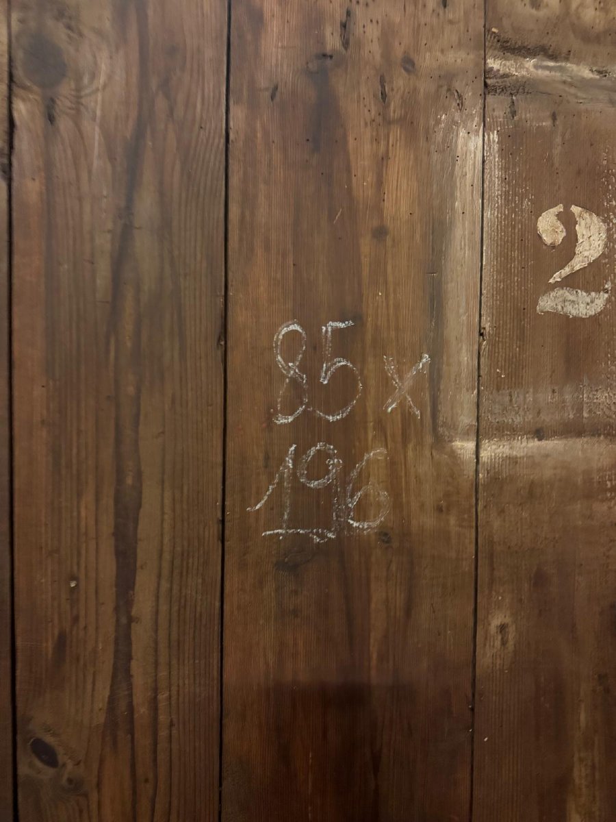 N. 10 porte simili in legno, epoca '800, Misure diverse: circa cm 70/90 x H 195/200-photo-4