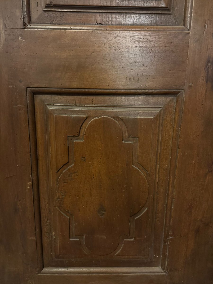 Porta a un battente, in legno di noce, epoca '700-photo-2