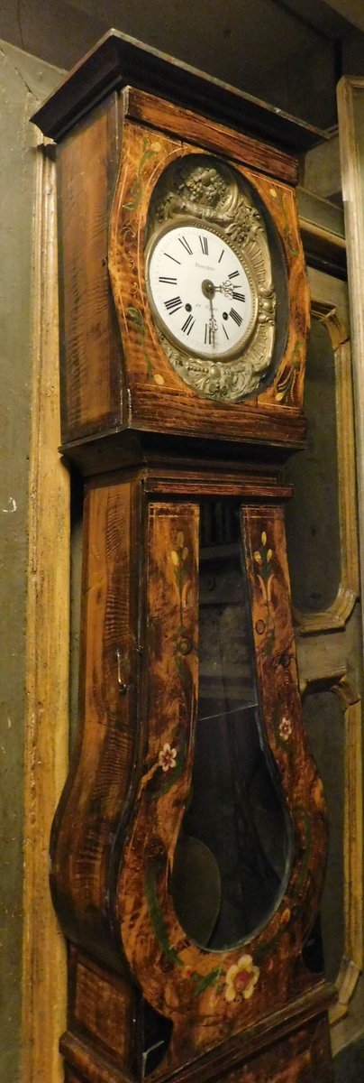 Orologio a pendolo da terra, epoca '800-photo-1