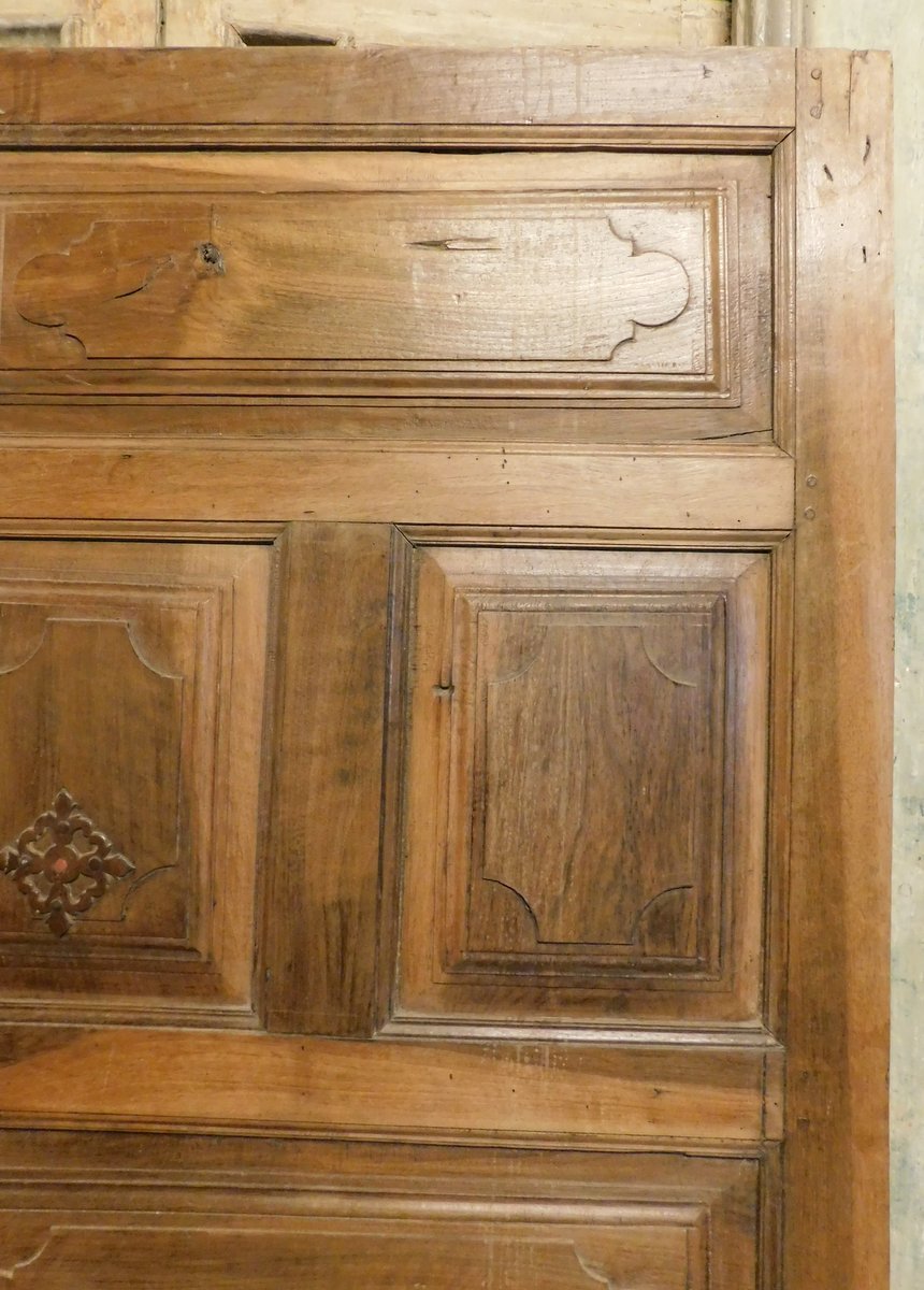Porta a un battente, in noce, epoca '700-photo-3