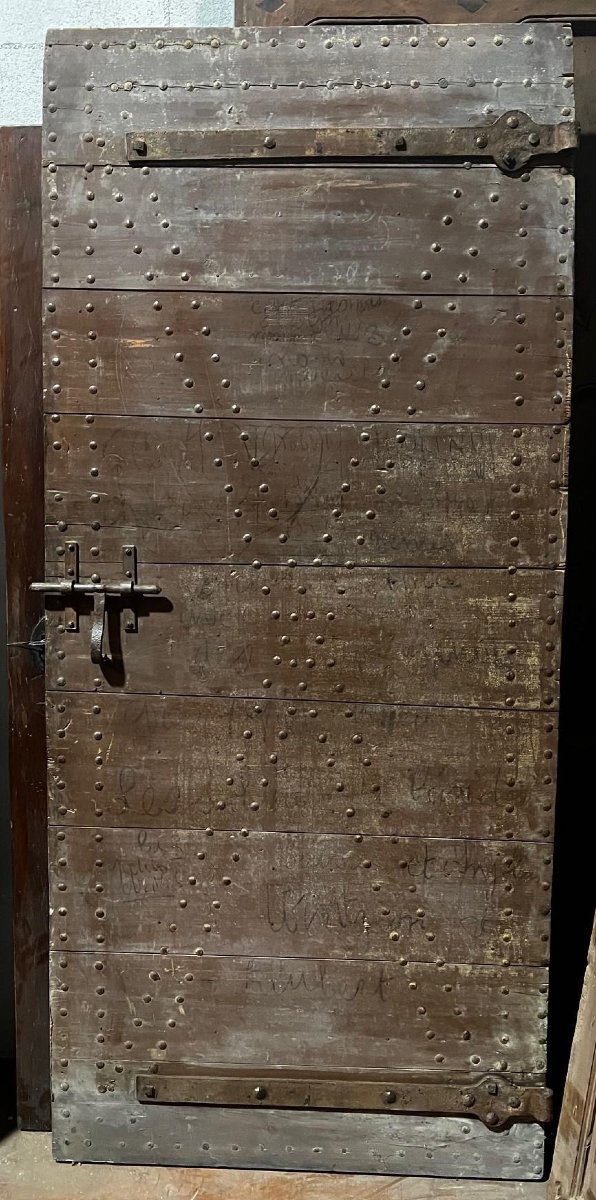 Portoncino chiodato da ingresso, epoca '700