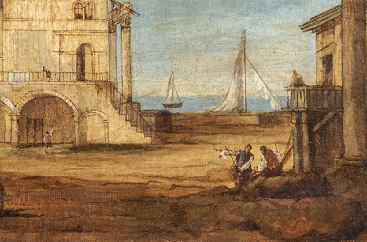 COPPIA DI DIPINTI LAGUNA DI VENEZIA-photo-1