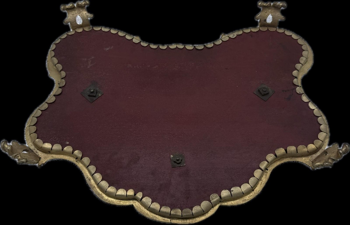 calamaio in bronzo e lacca di cina-photo-4