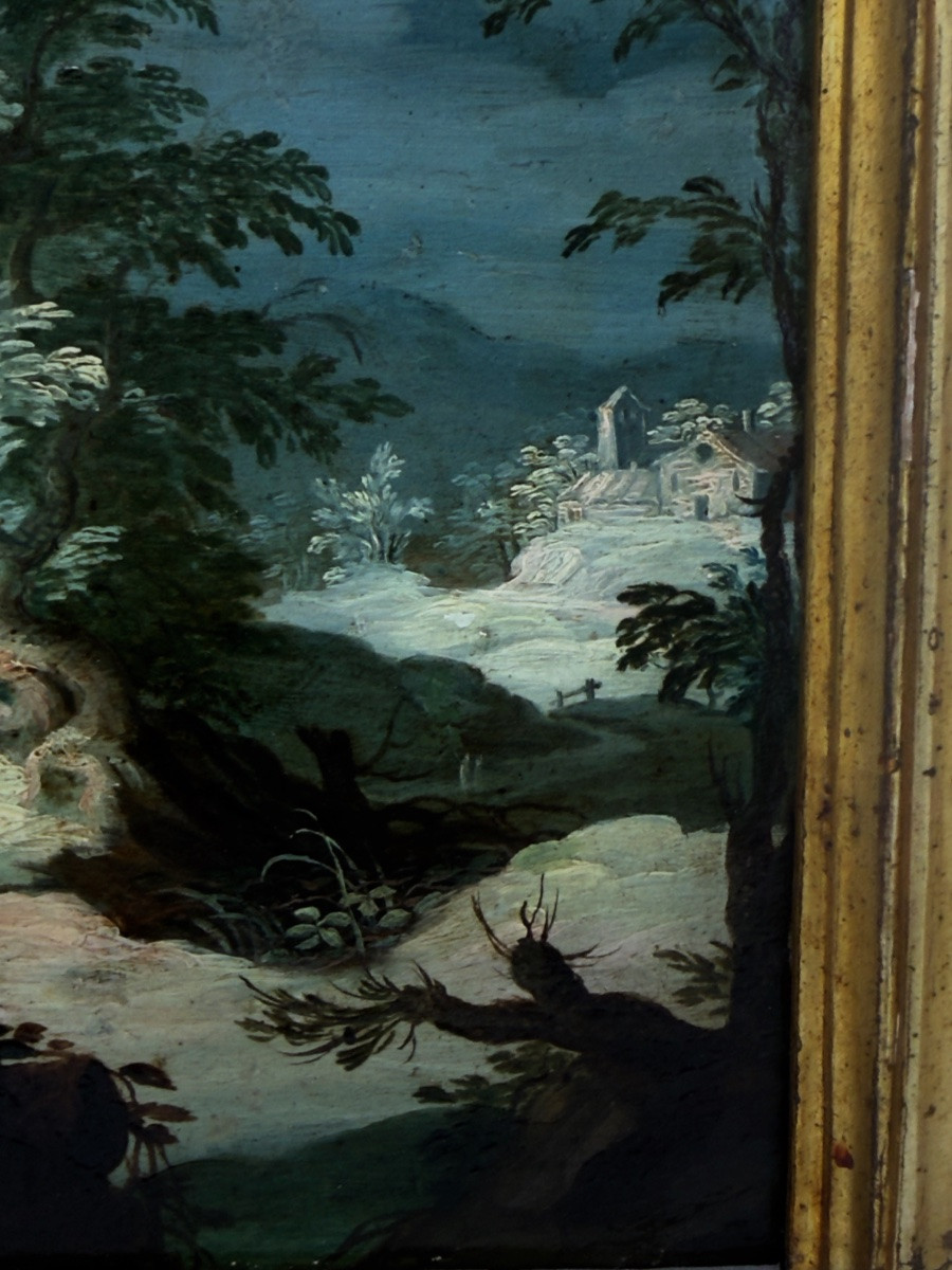 DIPINTO OLIO SU RAME-photo-4