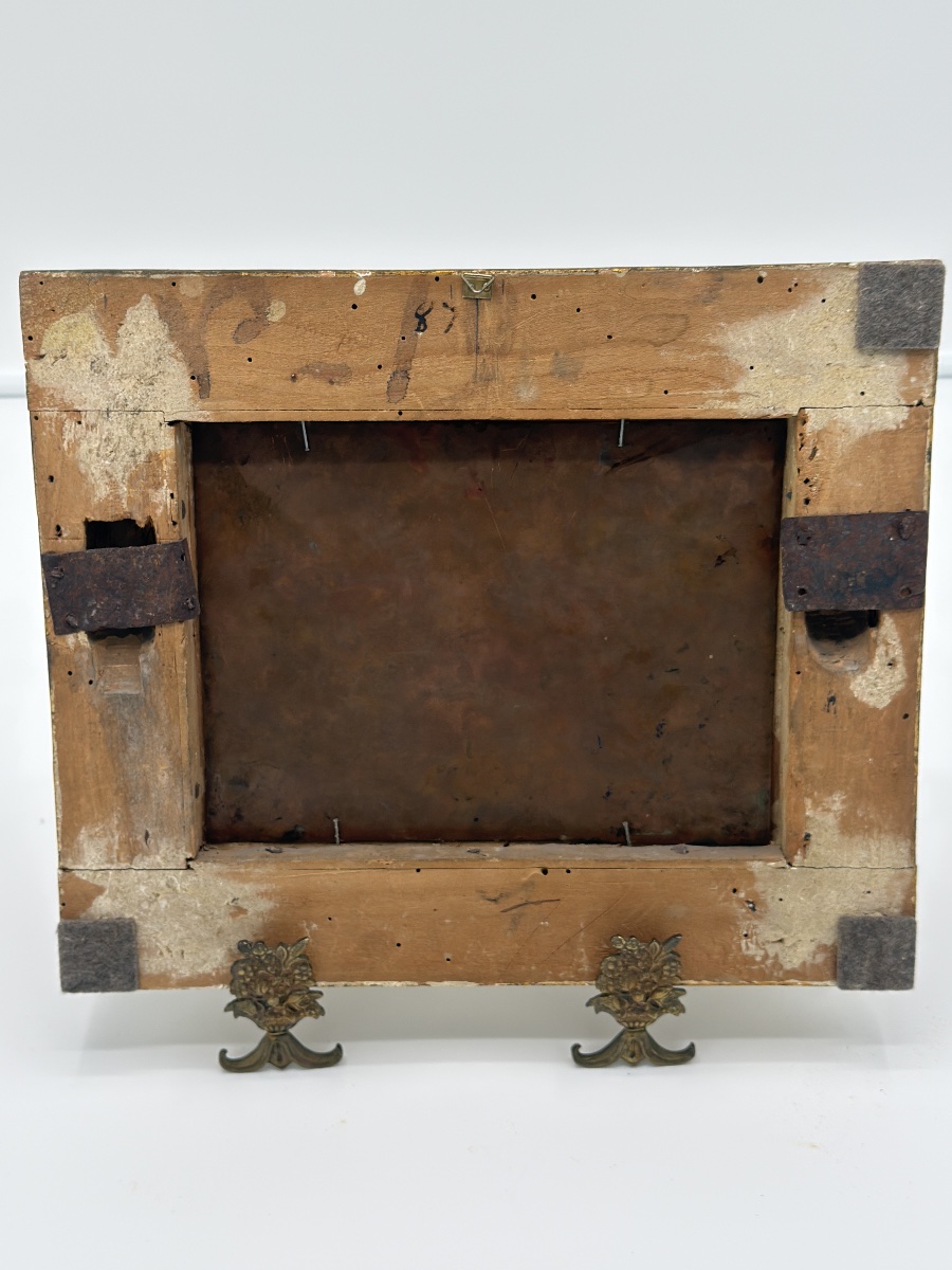 DIPINTO OLIO SU RAME-photo-3