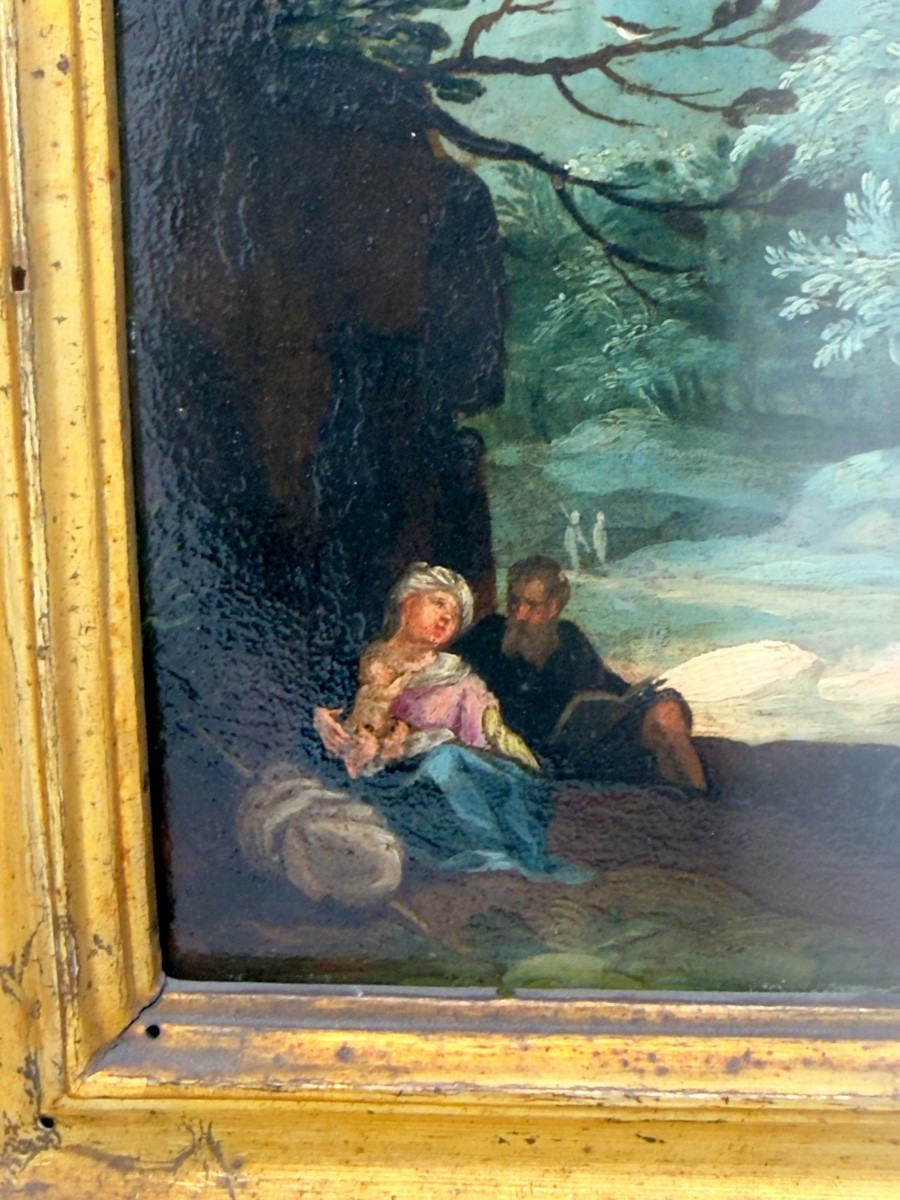 DIPINTO OLIO SU RAME-photo-4