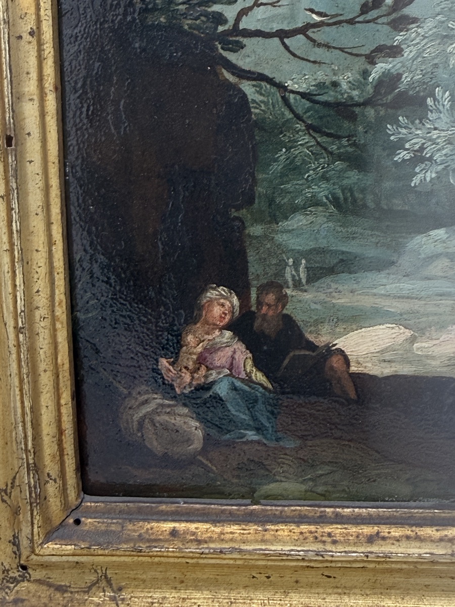 DIPINTO OLIO SU RAME-photo-5