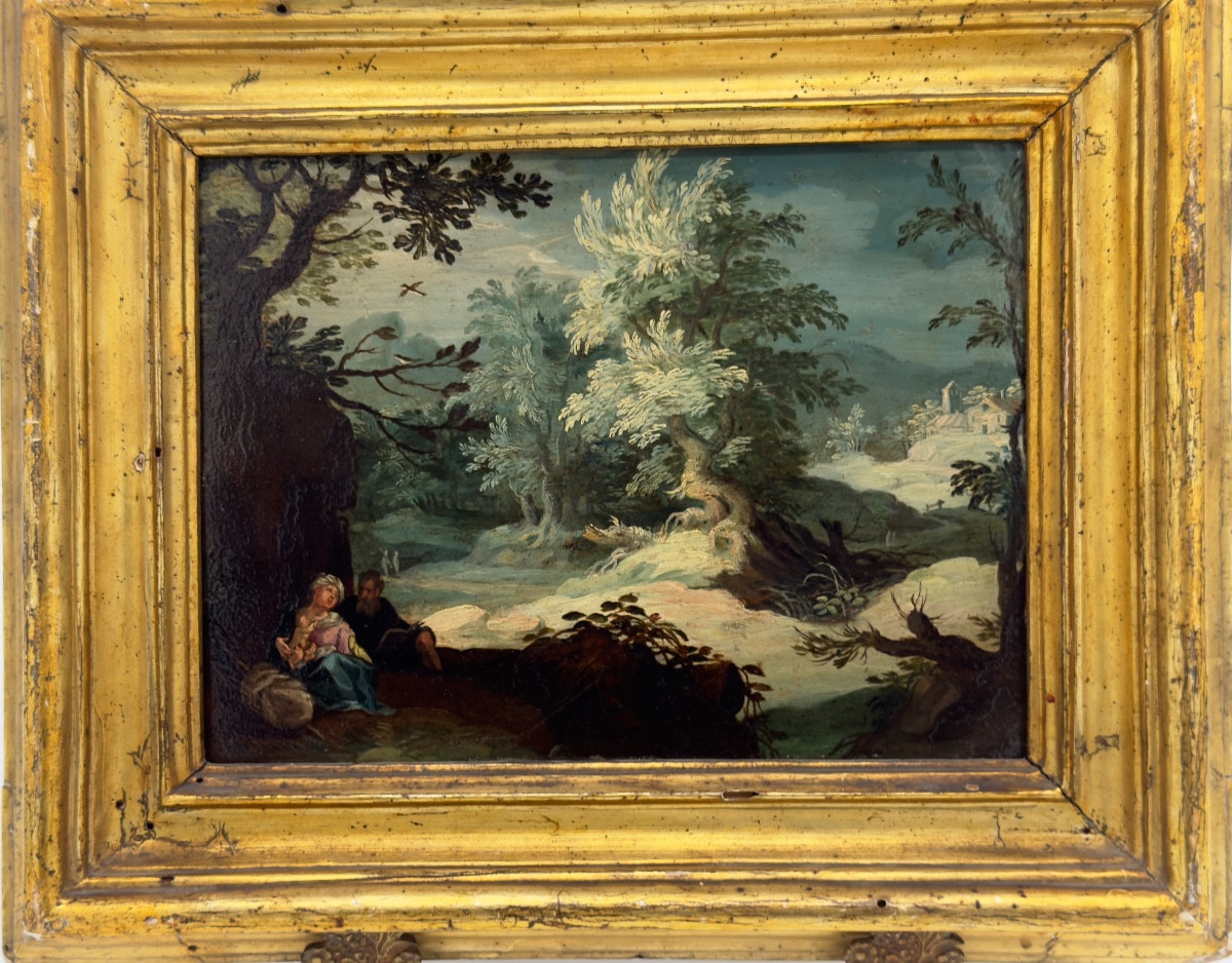 DIPINTO OLIO SU RAME