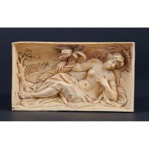 Follower Of Francis Van Bossuit, Allegory Of Summer, Ivory, Flanders, Mid-17th Century