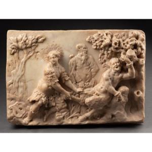 The Sacrifice Of Marsyas By The God Apollo - Marble, Venice, Early 18th Century