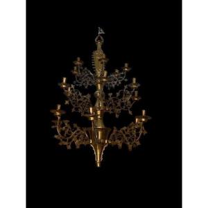 Neo-gothic Chandelier - Germany, 19th Century