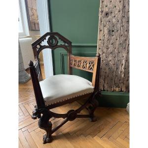 Pair Of Neo-gothic Armchairs