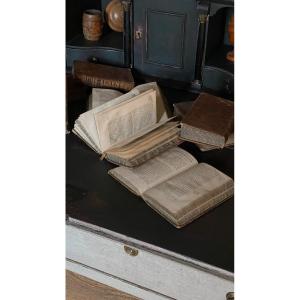 Painted Oak Scriban 