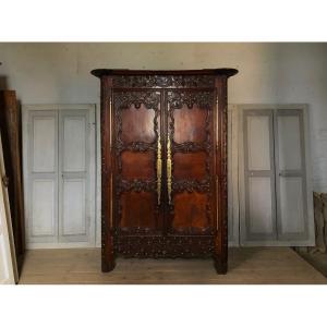 Breton Louis XV Wardrobe Said From Colorec Cherry