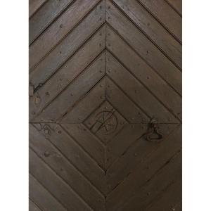 Oak Front Door. 