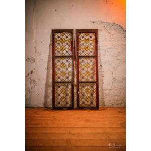 Pair Of 19th-century Stained Glass Windows