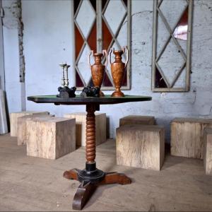 Charles X Pedestal Table